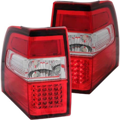 Kuva: ANZO 2007 - 2014 Ford Expedition LED Taillights RedClear