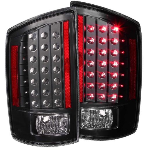 Kuva: ANZO 2006 - 2008 Dodge Ram 1500 LED Taillights Black