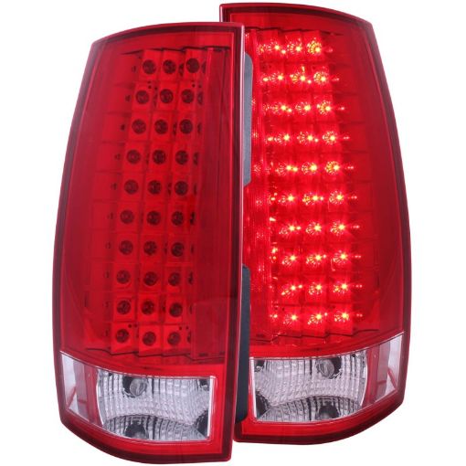 Kuva: ANZO 2007 - 2014 Chevrolet Suburban LED Taillights RedClear G4