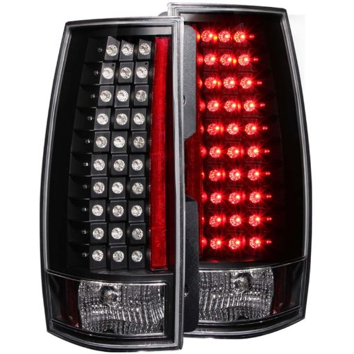 Kuva: ANZO 2007 - 2014 Chevrolet Suburban LED Taillights Black G4