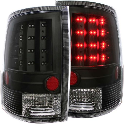 Kuva: ANZO 2009 - 2015 Dodge Ram 1500 LED Taillights Black