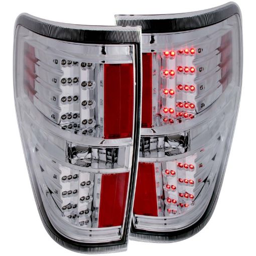 Kuva: ANZO 2009 - 2014 Ford F - 150 LED Taillights Chrome