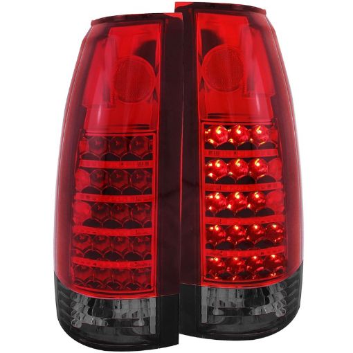 Kuva: ANZO 1999 - 2000 Cadillac Escalade LED Taillights RedSmoke