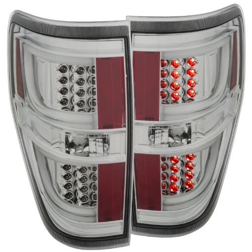 Kuva: ANZO 2009 - 2013 Ford F - 150 LED Taillights Chrome