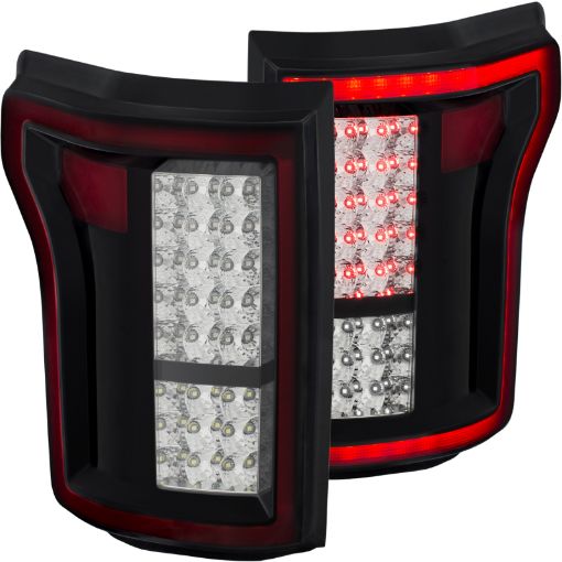 Kuva: ANZO 2015 - 2016 Ford F - 150 LED Taillights RedClear