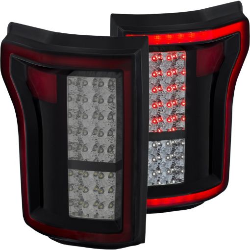 Kuva: ANZO 2015 - 2016 Ford F - 150 LED Taillights RedSmoke