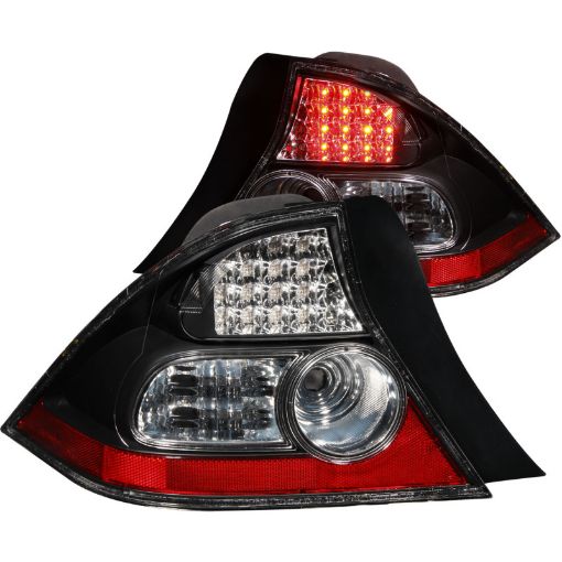 Kuva: ANZO 2004 - 2005 Honda Civic LED Taillights Black