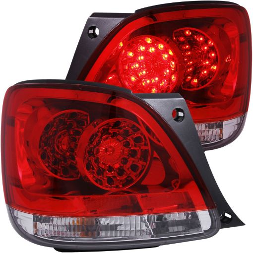 Kuva: ANZO 1998 - 2005 Lexus Gs300 LED Taillights RedClear