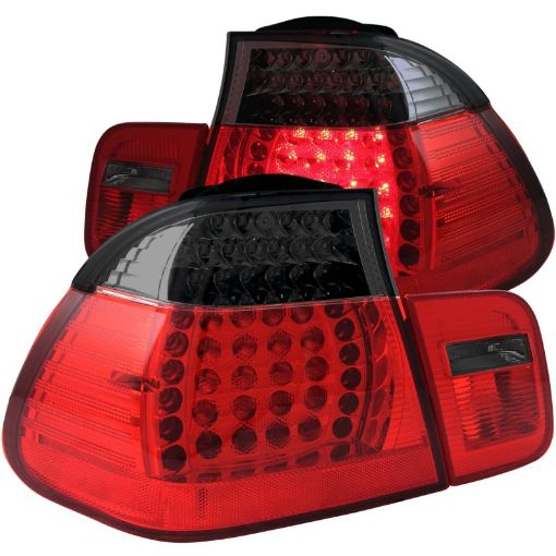 Kuva: ANZO 2002 - 2005 4DR BMW 3 Series E46 LED Taillights RedSmoke