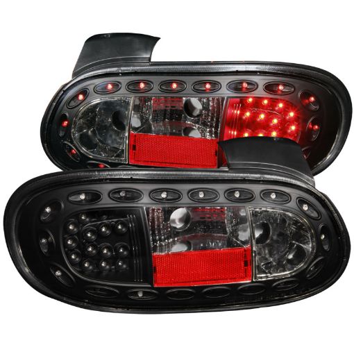 Kuva: ANZO 1998 - 2005 Mazda Miata LED Taillights Black