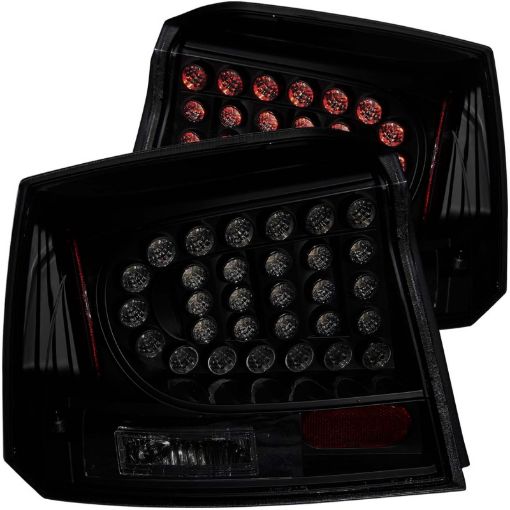 Kuva: ANZO 2006 - 2008 Dodge Charger LED Taillights Dark Smoke