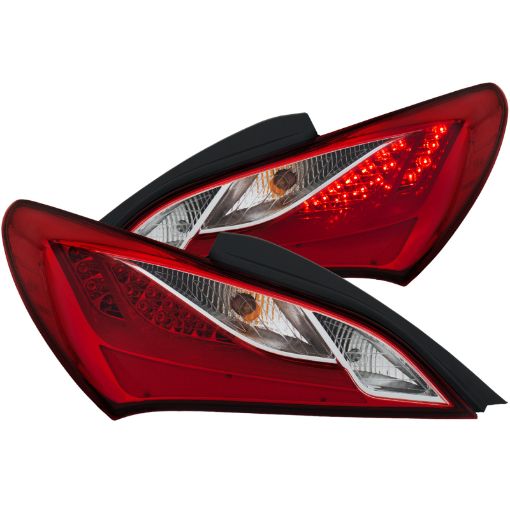 Kuva: ANZO 2010 - 2013 Hyundai Genesis LED Taillights RedClear