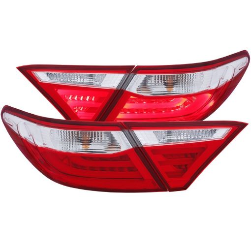 Kuva: ANZO 2015 - 2016 Toyota Camry LED Taillights RedClear