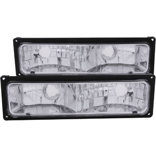 Kuva: ANZO 1988 - 1998 Chevrolet C1500 Euro Parking Lights Black