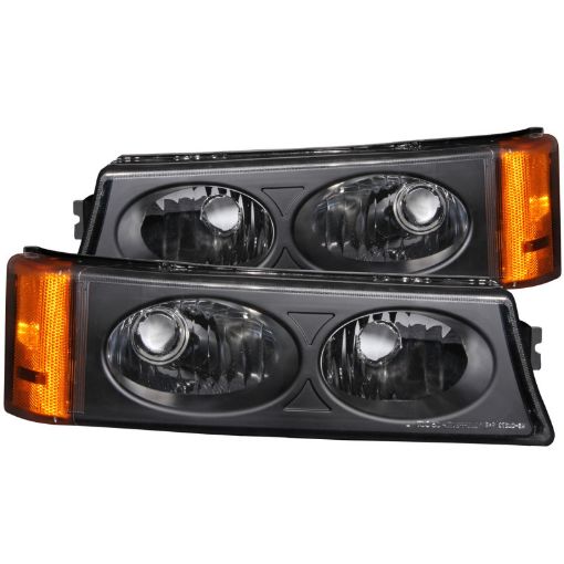 Kuva: ANZO 2003 - 2006 Chevrolet Silverado 1500 Euro Parking Lights Black