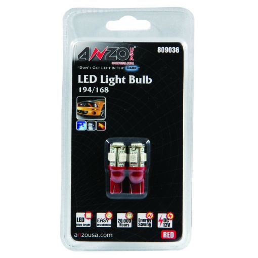 Kuva: ANZO LED Bulbs Universal 194168 Red - 5 LEDs