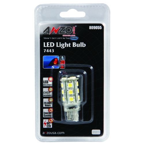 Kuva: ANZO LED Bulbs Universal 7444 White - 18 LEDs 1 34in Tall