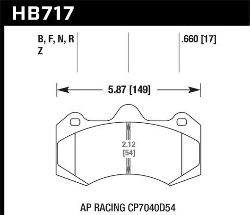 Kuva: Hawk HP Plus AP Racing Brake Pads