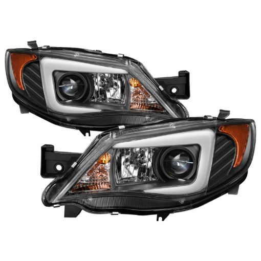 Kuva: Spyder Subaru WRX 08 - 09 Projector Headlights - Halogen Model Only - Black PRO - YD - SWRX08 - LBDRL - BK