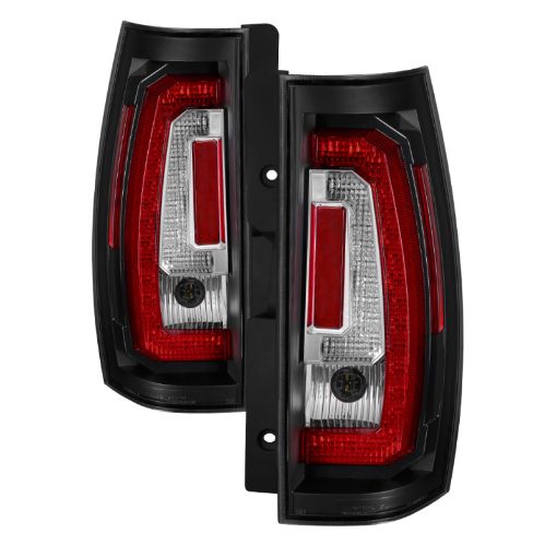 Kuva: Spyder Chevy SuburbanTahoe 07 - 14 V2 - Light Bar LED Tail Lights - Black ALT - YD - CSUB07V2 - LED - BK