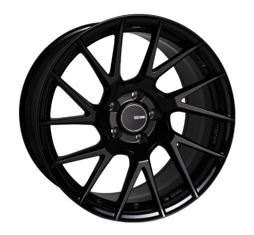 Kuva: Enkei TM7 18x8.0 5x114.3 35mm Offset 72.6mm Bore Gloss Black Wheel