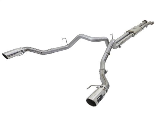 Kuva: aFe MACHForce XP Exhaust Cat - Back SS - 409 2017 Ford F - 150 Raptor V6 - 3.5L (tt) w Polished Tips