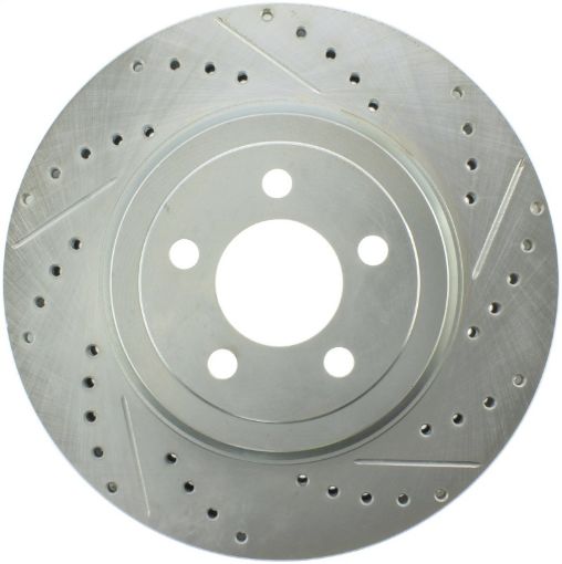 Kuva: StopTech Select Sport 10 - 14 Dodge Challenger Drilled and Slotted Front Left Brake Rotor