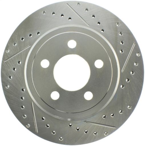 Kuva: StopTech Select Sport 2011 - 2012 Dodge Challenger RT Drilled and Slotted Rear Left Brake Rotor