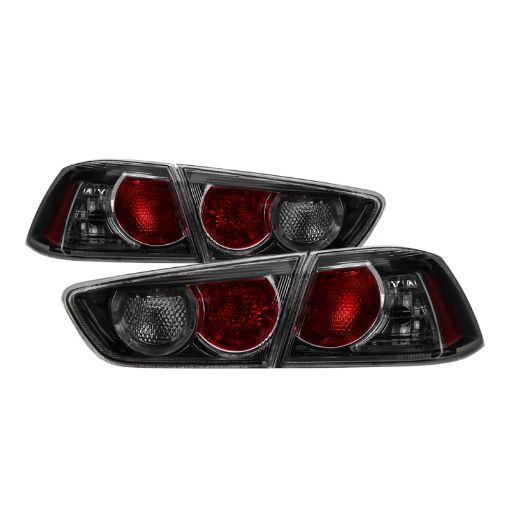 Kuva: xTune 08 - 15 Mitsubishi Lancer OE Style Tail Lights - Black Smoke ALT - JH - MLEVO08 - BSM