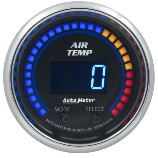 Kuva: Autometer Cobalt 2 - 16in 0 - 300 Degree F Digital Air Temp Gauge