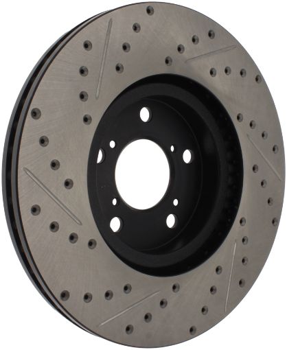 Kuva: StopTech 07 - 08 Acura MDX SportStop Slotted Drilled Left Front Rotor