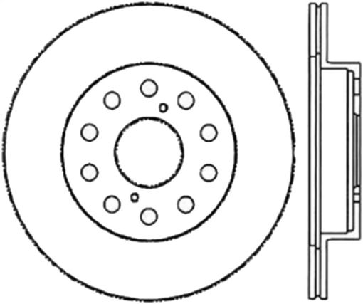 Kuva: StopTech Sport Slotted 91 - 95 Toyota MR2 Cryo Rear Left Rotor