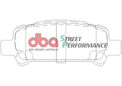 Kuva: DBA 02 - 03 Subaru WRX SP500 Rear Brake Pads