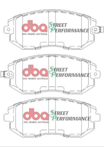 Kuva: DBA 03 - 05 Subaru WRX 08 Subaru WRX SP500 Front Brake Pads