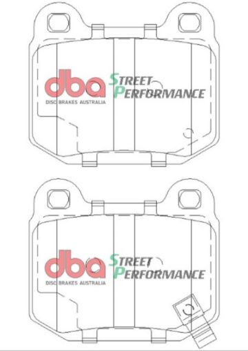 Kuva: DBA 03 - 06 EVO 04 - 09 STi 03 - 07 350Z Track EditionG35 w Brembo SP500 Rear Brake Pads