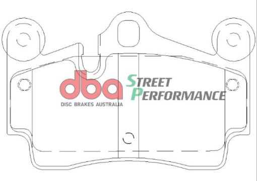 Kuva: DBA 03 - 10 Porsche Cayenne SP500 Rear Brake Pads