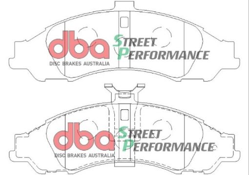 Kuva: DBA 04 Pontiac GTO SP500 Front Brake Pads