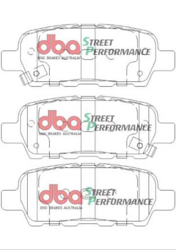 Kuva: DBA 07 - 13 Nissan Sentra SP500 Rear Brake Pads