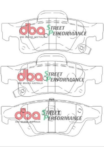 Kuva: DBA 10 - 15 Camaro SP500 Front Brake Pads