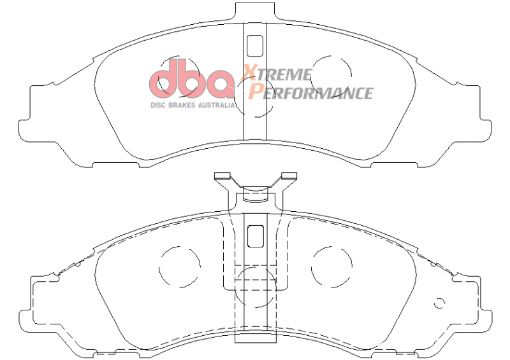 Kuva: DBA 04 Pontiac GTO XP650 Front Brake Pads