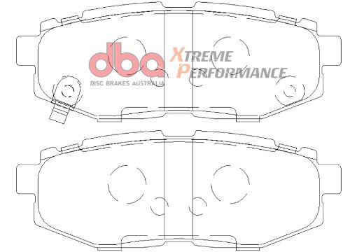 Kuva: DBA 11 Subaru Legacy GT XP650 Rear Brake Pads