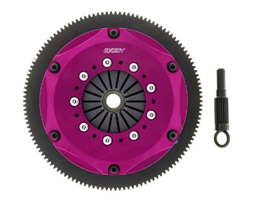 Kuva: Exedy 1990 - 1996 Nissan 300ZX Turbo V6 Hyper Triple Cerametallic Clutch Rigid Disc Push Type Cover