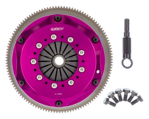 Kuva: Exedy 1989 - 1998 Nissan 240SX L4 Hyper Twin Cerametallic Clutch Sprung Center Disc Push Type Cover