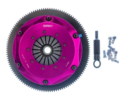 Kuva: Exedy 2006 - 2006 Saab 9 - 2X Aero H4 Hyper Twin Cerametallic Clutch Sprung Center Disc Push Type Cover