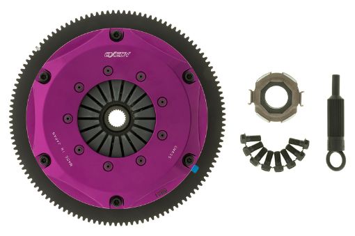 Kuva: Exedy 2013 - 2016 Scion FR - S H4 Hyper Twin Cerametallic Clutch Sprung Center Disc Push Type Cover