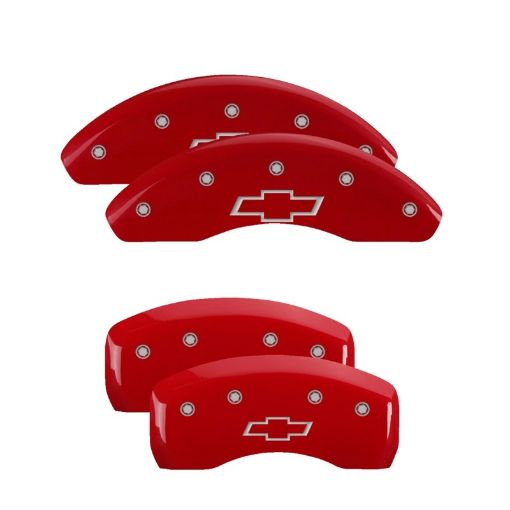 Kuva: MGP 4 Caliper Covers Engraved Front Rear 16 - 17 Chevy Malibu LLSPremierLT