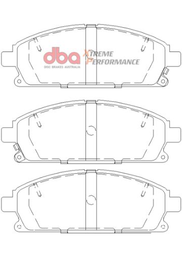 Kuva: DBA 96 - 04 Nissan Pathfinder XP650 Front Brake Pads