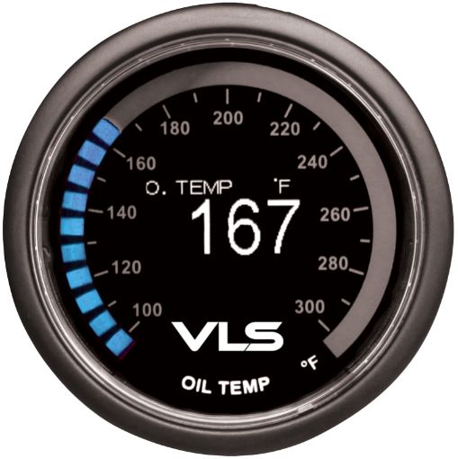 Kuva: Revel VLS 52mm 100 - 300 Deg F Digital OLED Oil Temperature Gauge