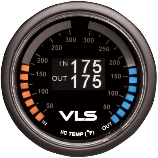 Kuva: Revel VLS 52mm 50 - 300 Deg F Dual Intercooler Temperature Gauge