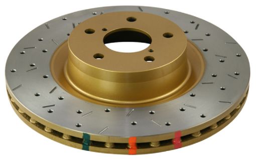 Kuva: DBA 01 - 11 Lotus EliseExige S2 FrontRear T3 4000 Series Drilled Slotted Rotor